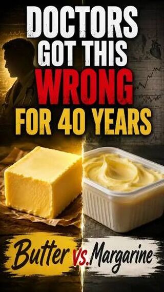 For nearly four decades, the American Heart Association recommended partially hydrogenated vegetable fats — margarine — over butter. Crisco is crystallized cottonseed oil. These fats have since been linked to increased obesity, metabolic syndrome, and women’s hormonal and fertility issues. The 2026 dietary guidelines finally reversed the recommendation. Dr. Hartman notes: “Sometimes our healthcare system doesn’t just get things kind of wrong — it’s flat out straight wrong, and we preach it like the gospel.”

#MedicalBlindSpots #Margarine #TransFats #DietaryGuidelines