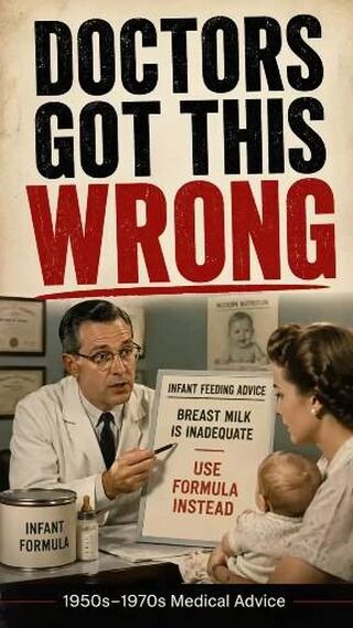From the 1950s through the 1970s, formula was routinely recommended as superior to breastfeeding. Dr. Hartman’s own mother was told not to breastfeed any of her four boys — she ignored the advice. Formula has had problems with fatty acid ratios, high-fructose corn syrup, and vitamin D deficiencies. The formula concept dates to the 1880s, and every reformulation has revealed new problems.

#MedicalBlindSpots #Breastfeeding #InfantHealth #MedicalHistory